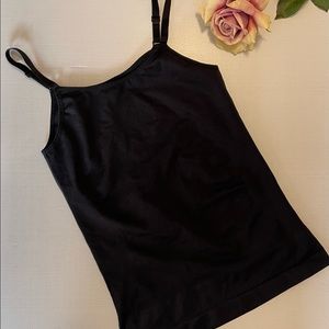 Shapermint Empetua Scoop Neck Cami XL Black